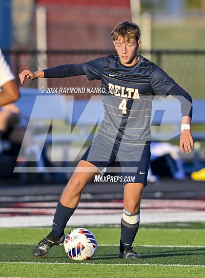 Thumbnail 3 in Yorktown vs. Delta (IHSAA 2A Section 23 First Round)  photogallery.