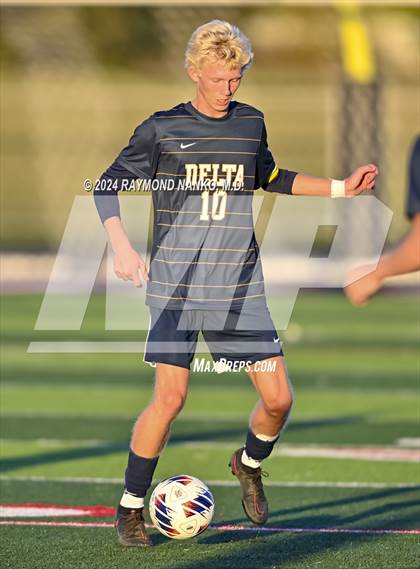 Thumbnail 1 in Yorktown vs. Delta (IHSAA 2A Section 23 First Round)  photogallery.