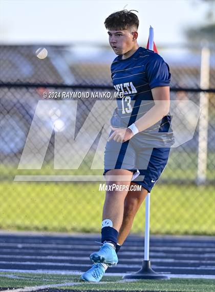 Thumbnail 3 in Yorktown vs. Delta (IHSAA 2A Section 23 First Round)  photogallery.