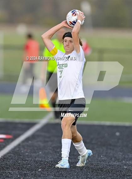 Thumbnail 3 in Yorktown vs. Delta (IHSAA 2A Section 23 First Round)  photogallery.