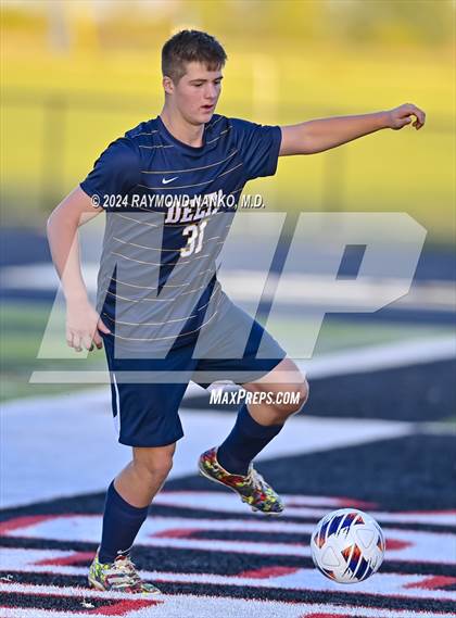 Thumbnail 2 in Yorktown vs. Delta (IHSAA 2A Section 23 First Round)  photogallery.