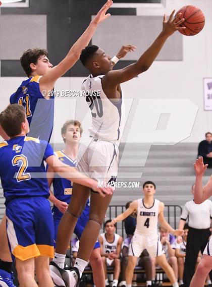 Thumbnail 1 in Ardrey Kell vs Southlake Christian Academy (Hickory Tavern/Chick-fil-A Blakeney Classic) photogallery.