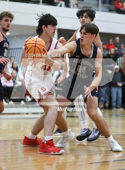 Thumbnail 3 in St. Stephens vs. Alexander Central (Dick's Classic Day 1) photogallery.