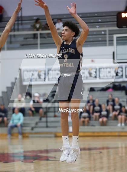 Thumbnail 2 in St. Stephens vs. Alexander Central (Dick's Classic Day 1) photogallery.