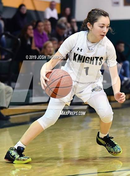 Thumbnail 2 in Ontario Christian vs. Rowland photogallery.