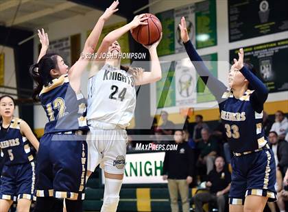 Thumbnail 3 in Ontario Christian vs. Rowland photogallery.
