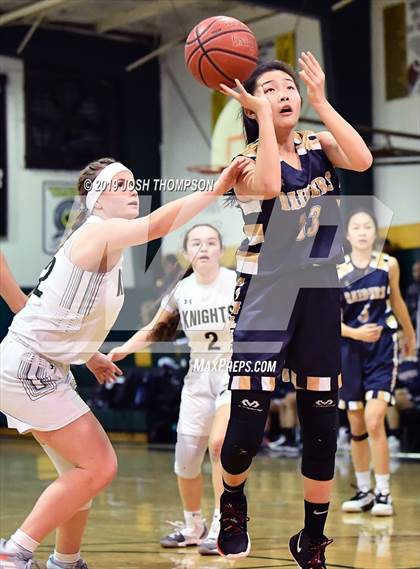 Thumbnail 2 in Ontario Christian vs. Rowland photogallery.