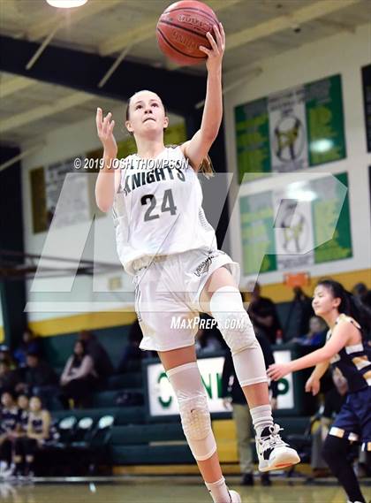 Thumbnail 1 in Ontario Christian vs. Rowland photogallery.
