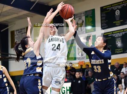 Thumbnail 1 in Ontario Christian vs. Rowland photogallery.