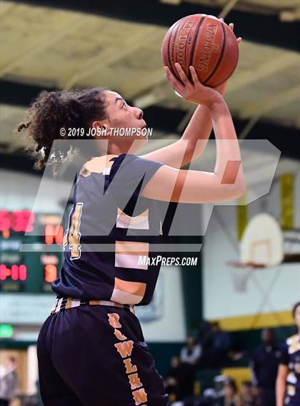 Thumbnail 3 in Ontario Christian vs. Rowland photogallery.