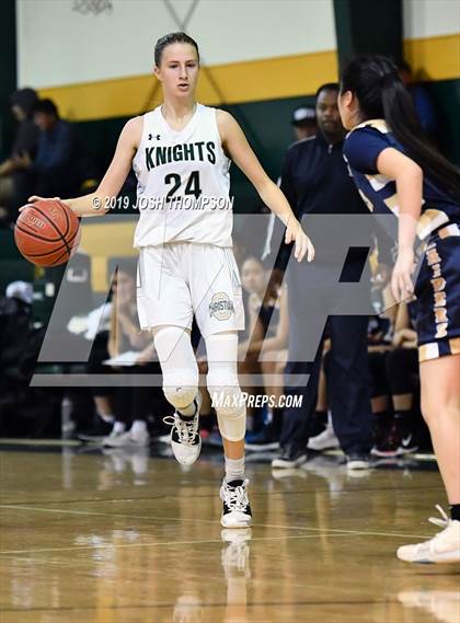 Thumbnail 3 in Ontario Christian vs. Rowland photogallery.