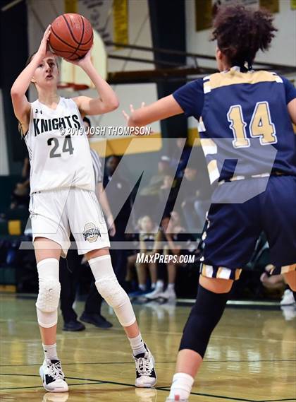 Thumbnail 1 in Ontario Christian vs. Rowland photogallery.