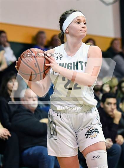 Thumbnail 1 in Ontario Christian vs. Rowland photogallery.