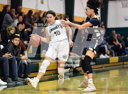 Thumbnail 2 in Ontario Christian vs. Rowland photogallery.