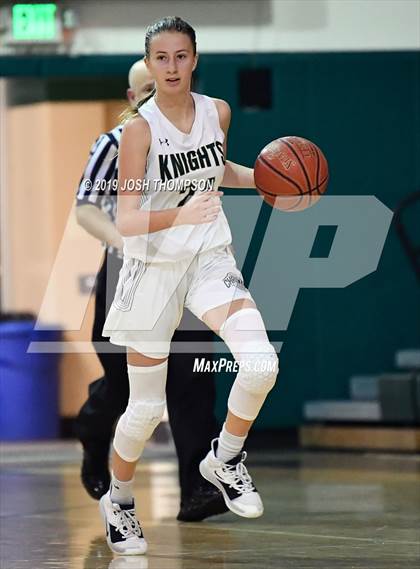 Thumbnail 1 in Ontario Christian vs. Rowland photogallery.