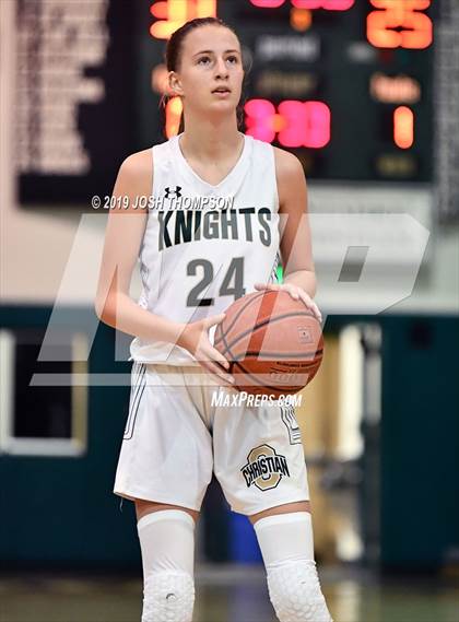 Thumbnail 3 in Ontario Christian vs. Rowland photogallery.