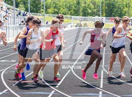 Thumbnail 3 in NCHSAA 4A West Regional Championships photogallery.