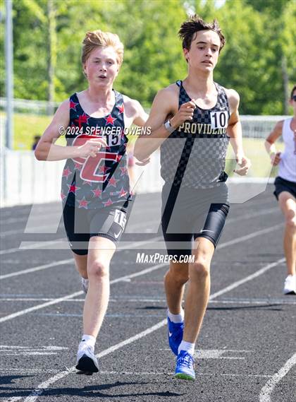 Thumbnail 3 in NCHSAA 4A West Regional Championships photogallery.
