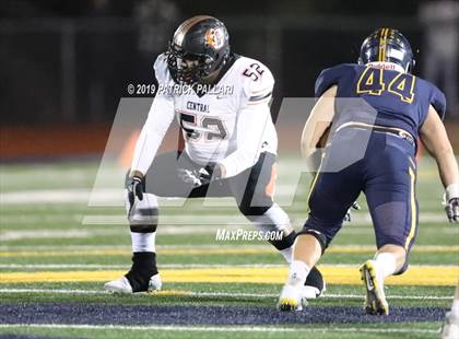 Thumbnail 3 in Central @ Oak Ridge (CIF NorCal Division 1-AA Regional Playoff) photogallery.