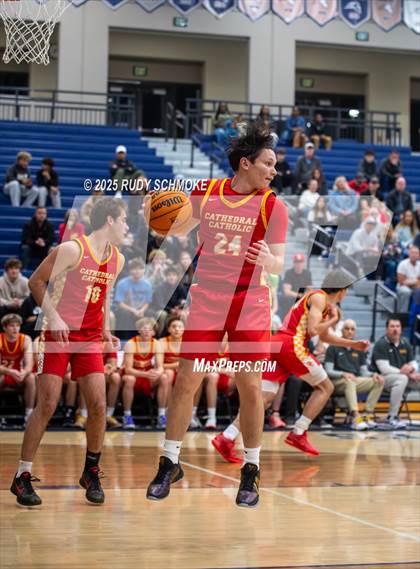 Thumbnail 2 in Cathedral Catholic @ San Marcos (CIF SDS Open DIvision Quarterfinal Game) photogallery.