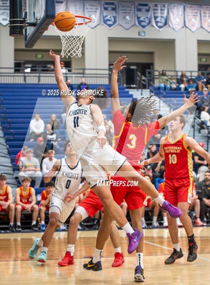 Thumbnail 2 in Cathedral Catholic @ San Marcos (CIF SDS Open DIvision Quarterfinal Game) photogallery.