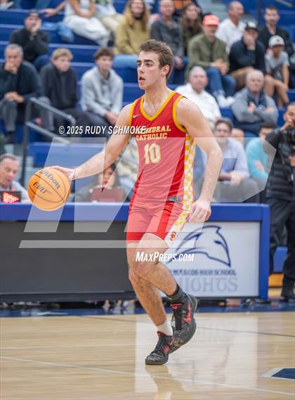 Thumbnail 1 in Cathedral Catholic @ San Marcos (CIF SDS Open DIvision Quarterfinal Game) photogallery.