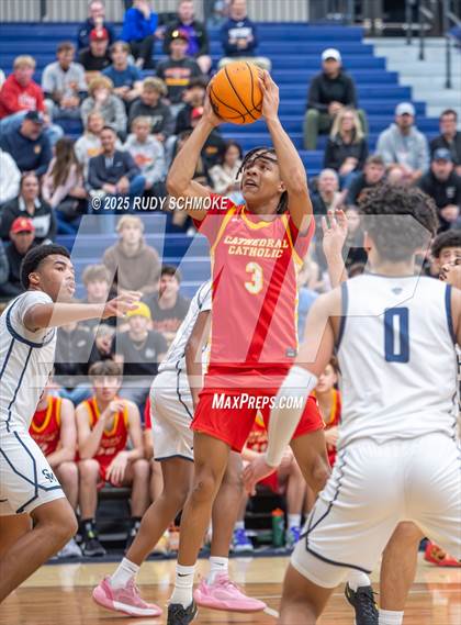 Thumbnail 1 in Cathedral Catholic @ San Marcos (CIF SDS Open DIvision Quarterfinal Game) photogallery.
