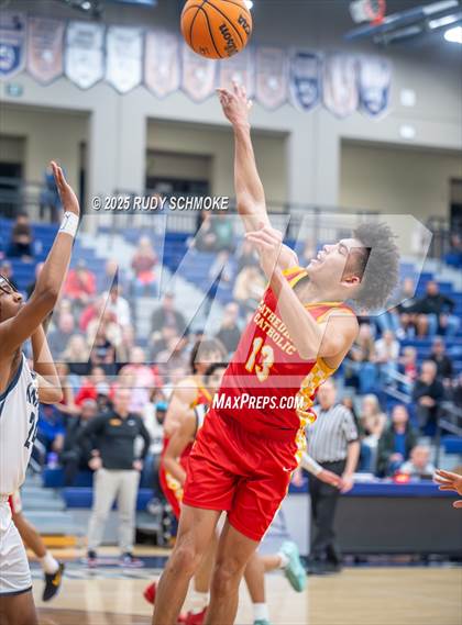 Thumbnail 1 in Cathedral Catholic @ San Marcos (CIF SDS Open DIvision Quarterfinal Game) photogallery.