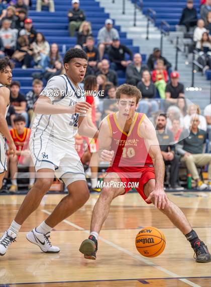 Thumbnail 2 in Cathedral Catholic @ San Marcos (CIF SDS Open DIvision Quarterfinal Game) photogallery.