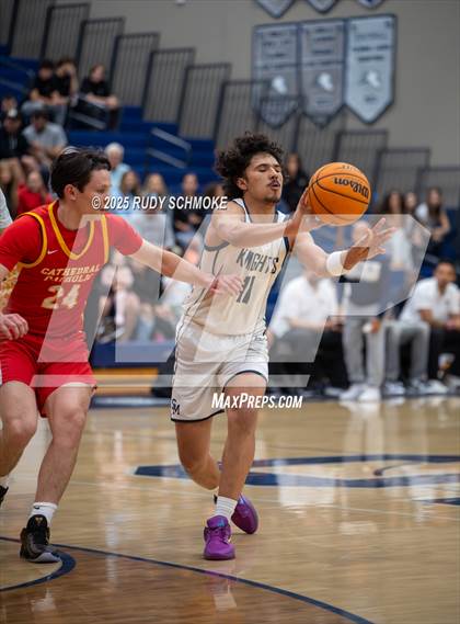 Thumbnail 1 in Cathedral Catholic @ San Marcos (CIF SDS Open DIvision Quarterfinal Game) photogallery.