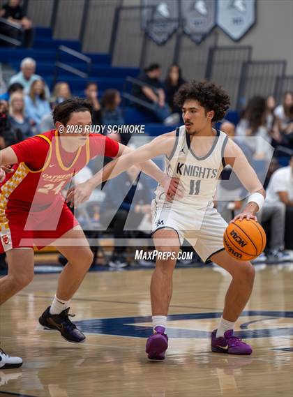 Thumbnail 1 in Cathedral Catholic @ San Marcos (CIF SDS Open DIvision Quarterfinal Game) photogallery.