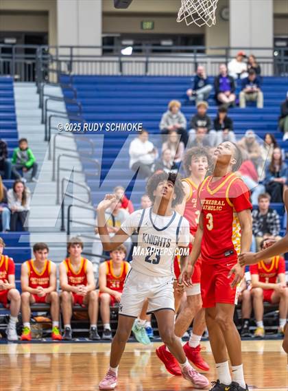 Thumbnail 3 in Cathedral Catholic @ San Marcos (CIF SDS Open DIvision Quarterfinal Game) photogallery.
