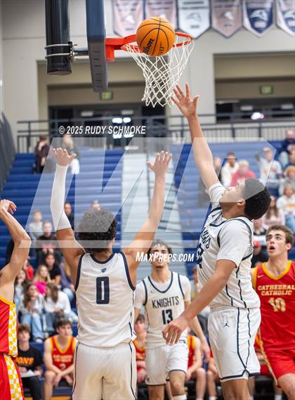 Thumbnail 1 in Cathedral Catholic @ San Marcos (CIF SDS Open DIvision Quarterfinal Game) photogallery.