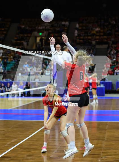 Thumbnail 3 in McClave vs. Merino (CHSAA 1A State Championships Semifinal) photogallery.