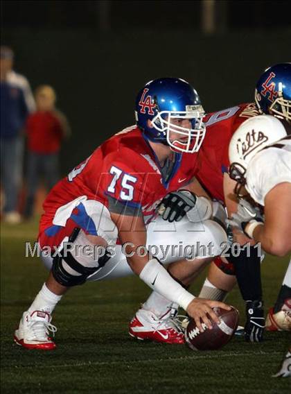 Thumbnail 2 in Los Alamitos vs. Crespi (CIF SS Playoffs) photogallery.