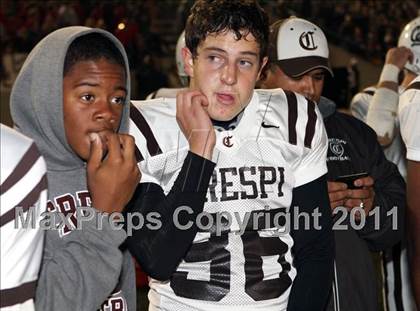 Thumbnail 3 in Los Alamitos vs. Crespi (CIF SS Playoffs) photogallery.