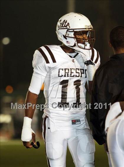 Thumbnail 2 in Los Alamitos vs. Crespi (CIF SS Playoffs) photogallery.