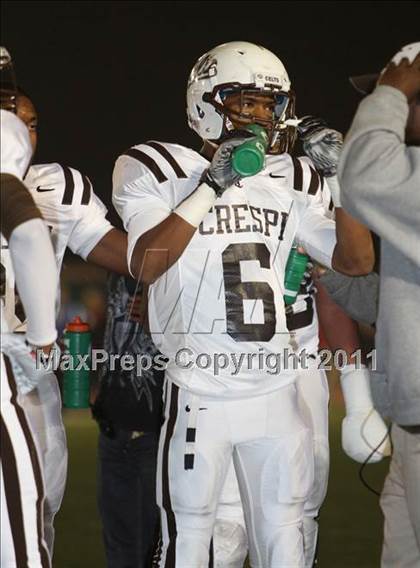 Thumbnail 1 in Los Alamitos vs. Crespi (CIF SS Playoffs) photogallery.