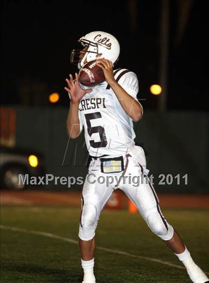 Thumbnail 2 in Los Alamitos vs. Crespi (CIF SS Playoffs) photogallery.