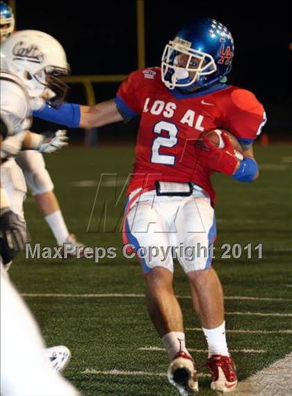 Thumbnail 2 in Los Alamitos vs. Crespi (CIF SS Playoffs) photogallery.