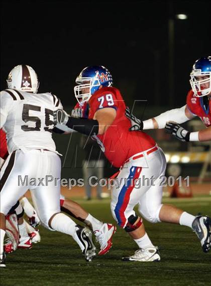 Thumbnail 2 in Los Alamitos vs. Crespi (CIF SS Playoffs) photogallery.