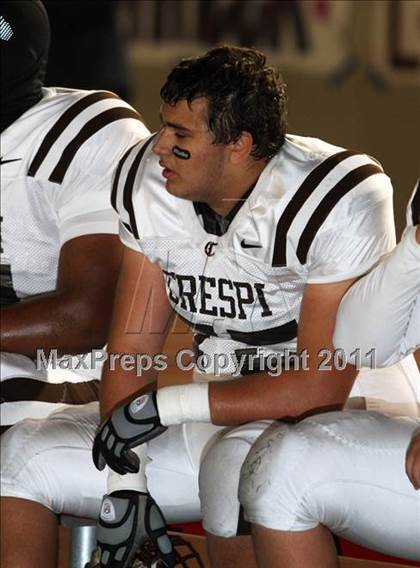 Thumbnail 2 in Los Alamitos vs. Crespi (CIF SS Playoffs) photogallery.