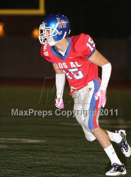 Thumbnail 3 in Los Alamitos vs. Crespi (CIF SS Playoffs) photogallery.