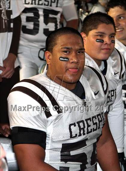 Thumbnail 1 in Los Alamitos vs. Crespi (CIF SS Playoffs) photogallery.