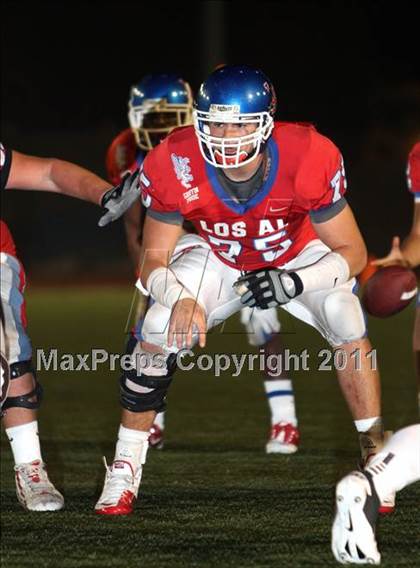Thumbnail 3 in Los Alamitos vs. Crespi (CIF SS Playoffs) photogallery.