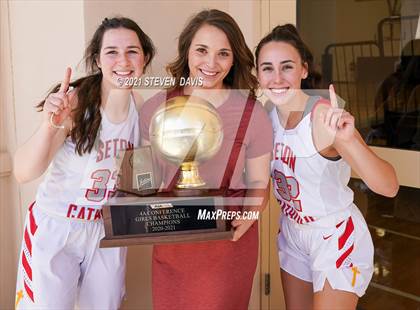 Thumbnail 1 in Salpointe Catholic vs. Seton Catholic (AIA 4A Final - Awards) photogallery.