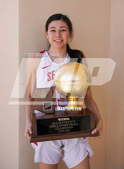 Thumbnail 2 in Salpointe Catholic vs. Seton Catholic (AIA 4A Final - Awards) photogallery.