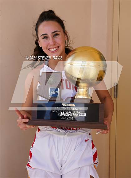 Thumbnail 3 in Salpointe Catholic vs. Seton Catholic (AIA 4A Final - Awards) photogallery.