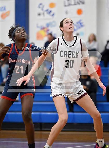 Thumbnail 3 in Pleasant Grove vs. Woodcreek (Dorothy Speck Memorial) photogallery.