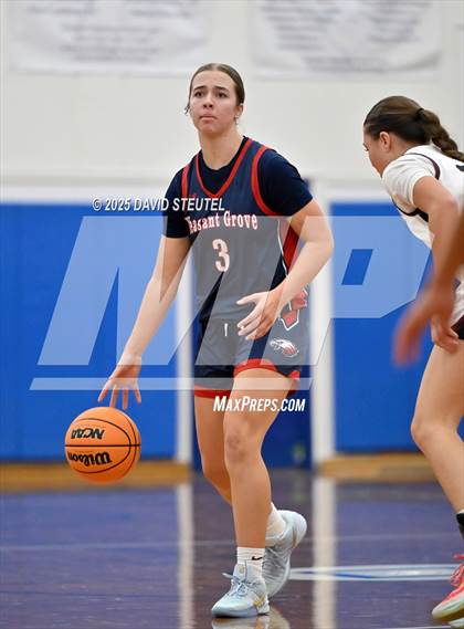 Thumbnail 3 in Pleasant Grove vs. Woodcreek (Dorothy Speck Memorial) photogallery.